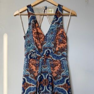 Maeve Patterned Maxi Dress
